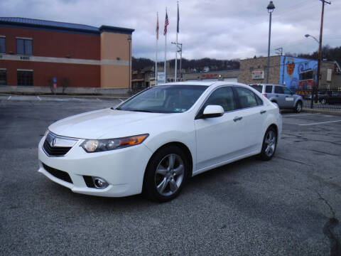 2013 Acura TSX for sale at BROADWAY MOTORCARS INC in Mc Kees Rocks PA