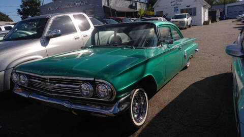 1960 Chevrolet Biscayne for sale at Bob Luongo's Auto Sales in Fall River MA