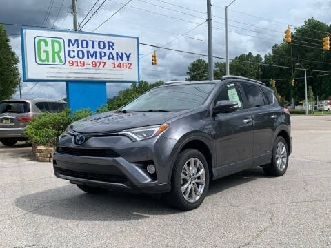 2018 Toyota RAV4 Hybrid for sale at GR Motor Company in Garner NC