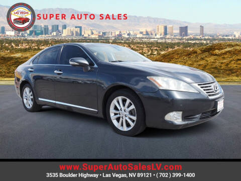 2011 Lexus ES 350 for sale at Super Auto Sales in Las Vegas NV