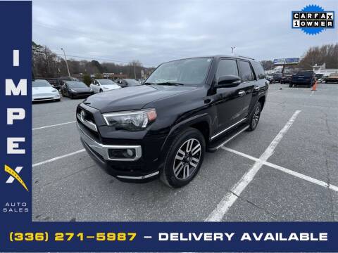 2015 Toyota 4Runner for sale at Impex Auto Sales in Greensboro NC