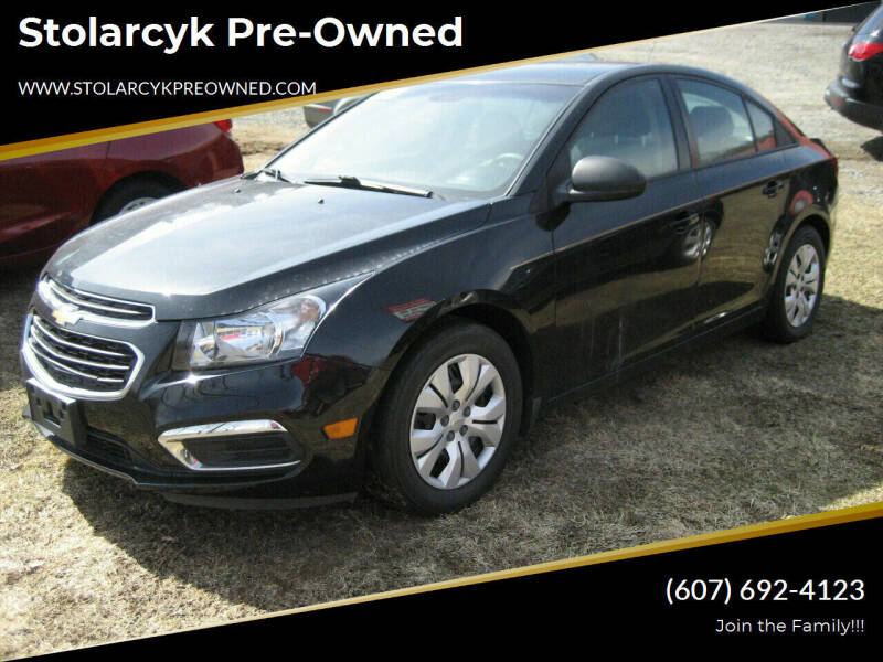 2015 Chevrolet Cruze for sale at Mike and Michelle Stolarcyk Cars and Trucks in Whitney Point NY