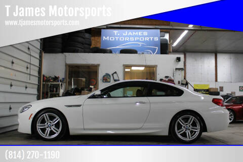 2017 BMW 6 Series for sale at T James Motorsports in Gibsonia PA