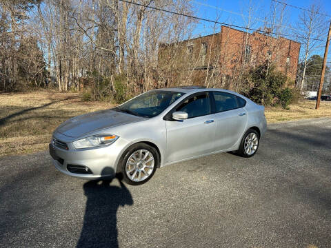 2013 Dodge Dart for sale at B & M Wheels Deals in Salisbury NC