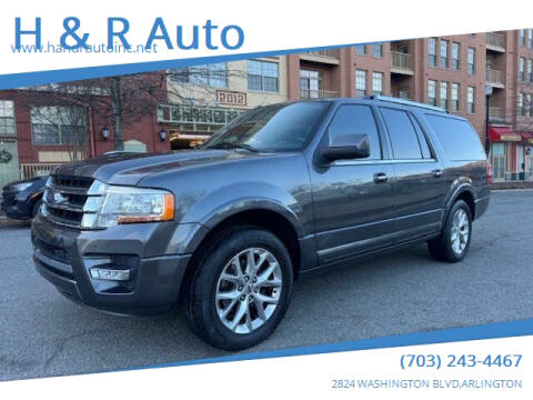 2017 Ford Expedition EL for sale at H & R Auto in Arlington VA