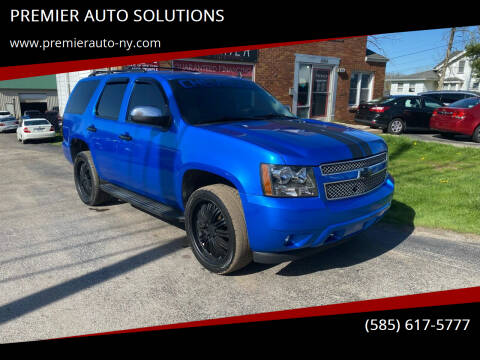 2011 Chevrolet Tahoe for sale at PREMIER AUTO SOLUTIONS in Spencerport NY