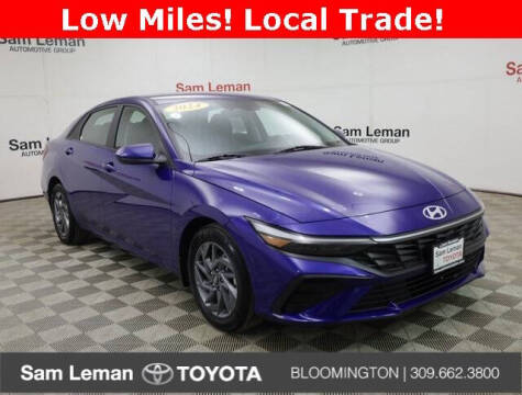 2024 Hyundai Elantra for sale at Sam Leman Toyota Bloomington in Bloomington IL