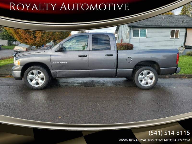 2003 Dodge Ram Pickup 1500 for sale at Royalty Automotive in Springfield OR