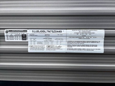 2022 Jayco Jay Flight SLX 8