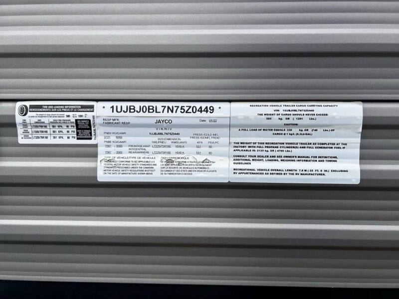 2022 Jayco Jay Flight SLX 8