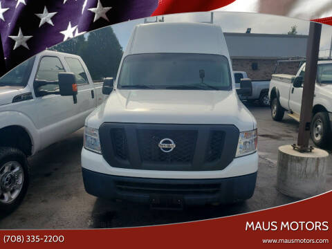 2012 Nissan NV for sale at MAUS MOTORS in Hazel Crest IL