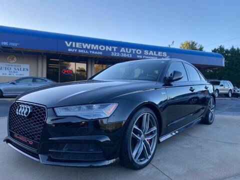 2017 Audi A6 for sale at Viewmont Auto Sales in Hickory NC