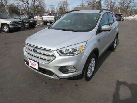2017 Ford Escape for sale at Roddy Motors in Mora MN