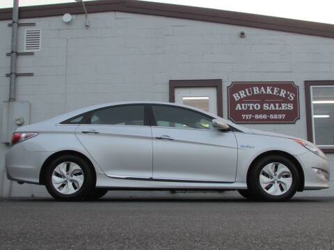 2015 Hyundai Sonata Hybrid for sale at Brubakers Auto Sales in Myerstown PA