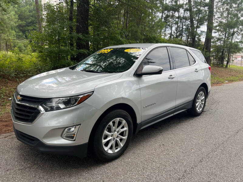 2018 Chevrolet Equinox for sale at TRIPLE C AUTOMOTIVE in Anderson SC