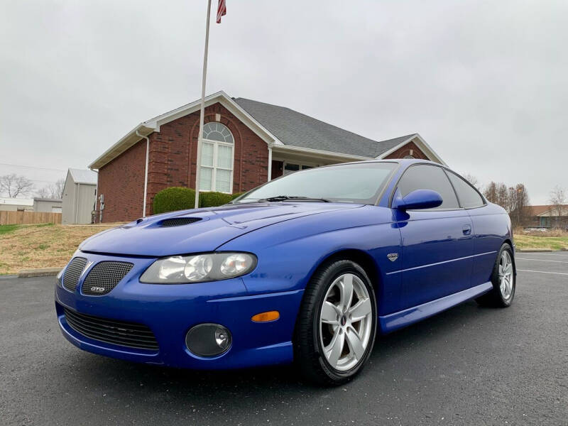 2006 Pontiac GTO for sale at HillView Motors in Shepherdsville KY