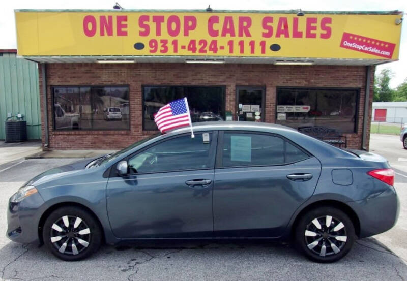 2017 Toyota Corolla for sale at One Stop Car Sales, Inc in Pulaski TN