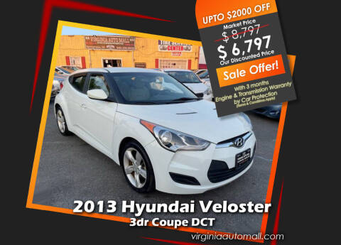2013 Hyundai Veloster for sale at Virginia Auto Mall in Woodford VA