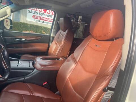 2015 Cadillac Escalade for sale at Ibral Auto in Milford OH