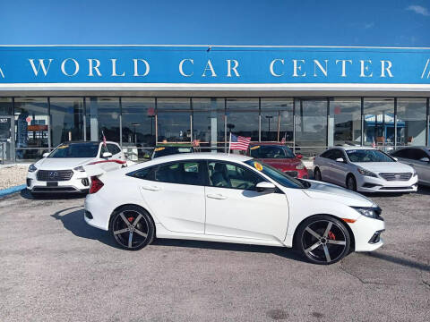 2018 Honda Civic for sale at WORLD CAR CENTER & FINANCING LLC in Kissimmee FL