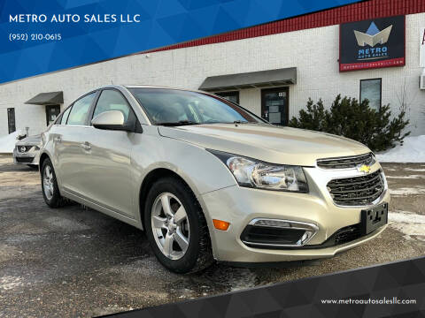 2016 Chevrolet Cruze Limited for sale at METRO AUTO SALES LLC in Blaine MN