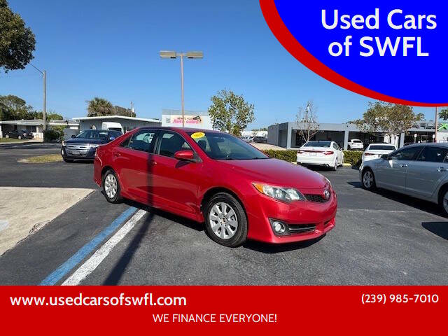 2014 Toyota Camry for sale at Used Cars of SWFL in Fort Myers FL