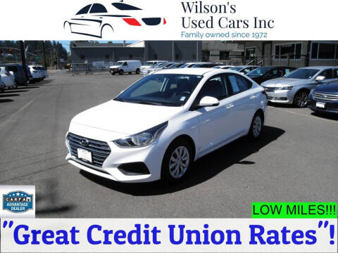 2020 Hyundai Accent for sale at Wilson's Used Cars Inc in Eugene OR