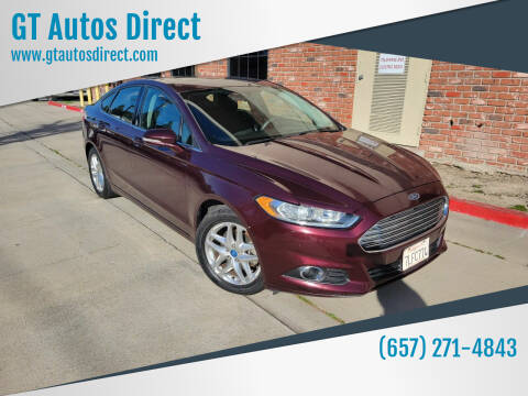 2013 Ford Fusion for sale at GT Autos Direct in Garden Grove CA