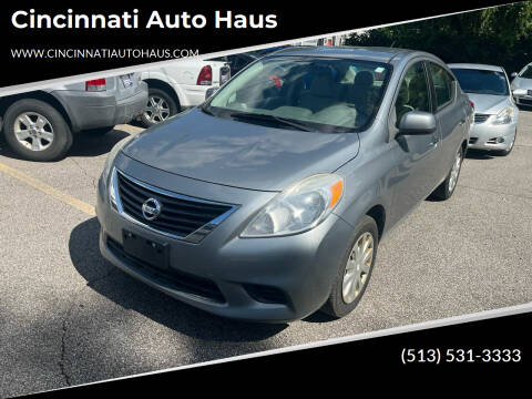 2012 Nissan Versa for sale at Cincinnati Auto Haus in Cincinnati OH