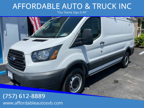 2018 Ford Transit for sale at AFFORDABLE AUTO & TRUCK INC in Virginia Beach VA