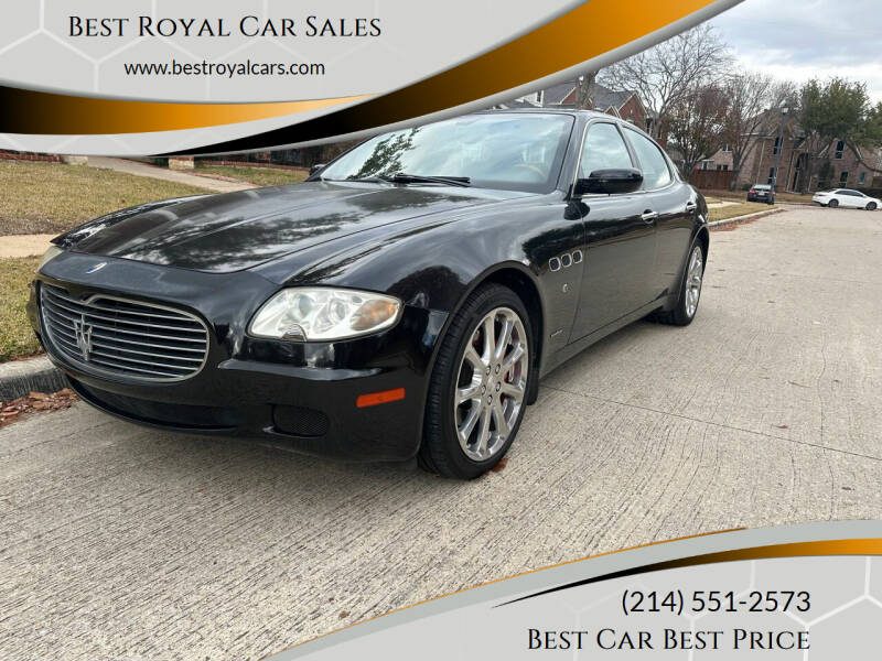 2007 Maserati Quattroporte for sale at Best Royal Car Sales in Dallas TX