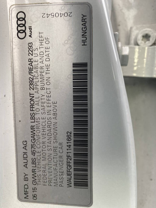 2015 Audi A3 2.0T quattro Premium Plus