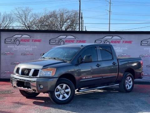 2011 Nissan Titan for sale at RIDETIME in Garland TX