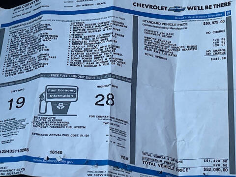 2003 Chevrolet Corvette Z06