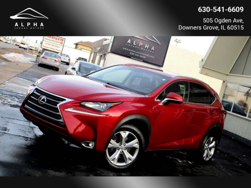 2017 Lexus NX 200t for sale at Alpha Luxury Motors in Downers Grove IL