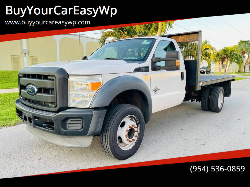 2013 Ford F-550 Super Duty for sale at BuyYourCarEasyWp in Fort Myers FL