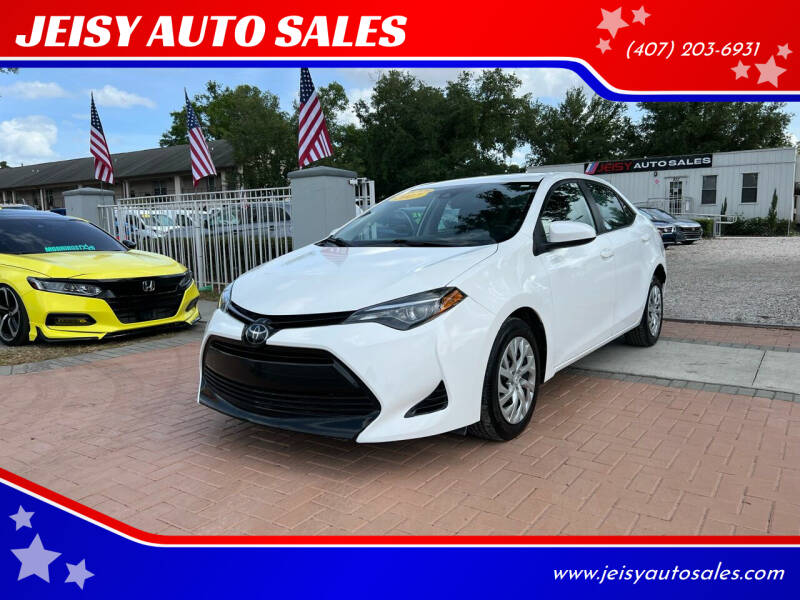 2017 Toyota Corolla for sale at JEISY AUTO SALES in Orlando FL