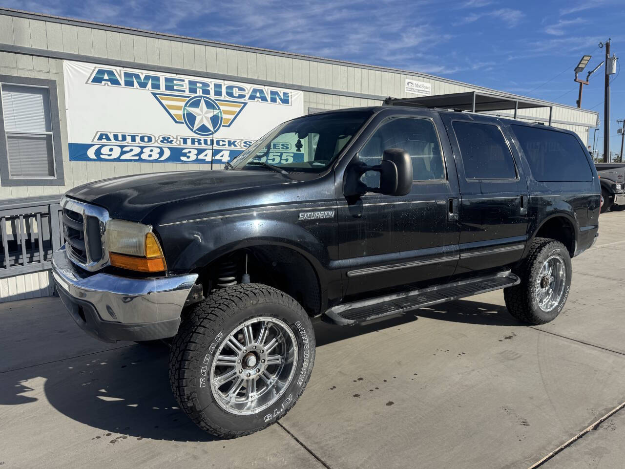 Blue 2000 Ford Excursion XLT XLT 4dr SUV 1
