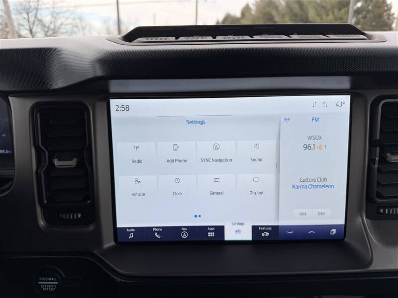 2021 Ford Bronco First Edition Advanced