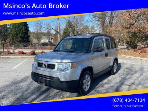 2011 Honda Element for sale at Msinco's Auto Broker in Snellville GA