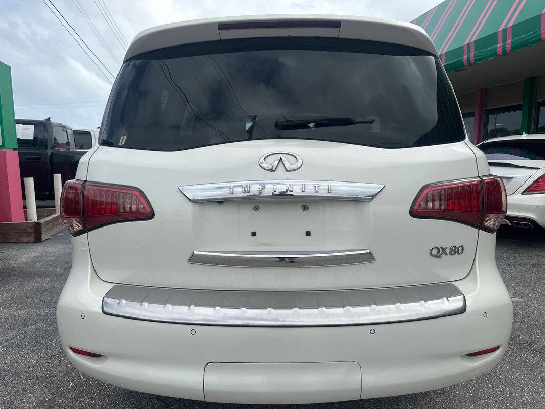 2015 INFINITI QX80 for sale at Tropical Auto Sales in North Palm Beach, FL