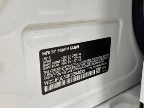 2019 BMW M5 Competition