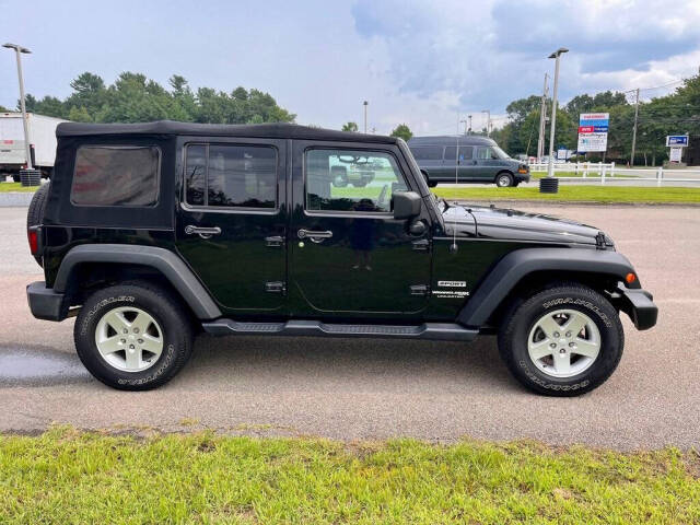 2018 Jeep Wrangler JK Unlimited for sale at Dave Delaney's Columbia Motors in Hanover, MA