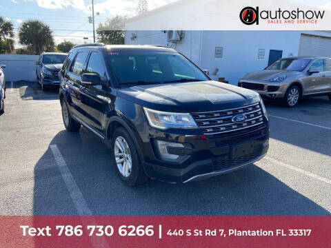 2017 Ford Explorer for sale at AUTOSHOW SALES & SERVICE in Plantation FL