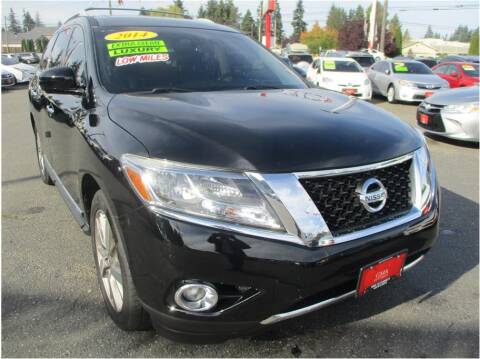 2014 Nissan Pathfinder for sale at GMA Of Everett in Everett WA