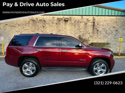 2017 Chevrolet Tahoe for sale at Pay & Drive Auto Sales in Orlando FL