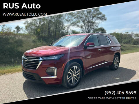 2022 Chevrolet Traverse for sale at RUS Auto in Shakopee MN