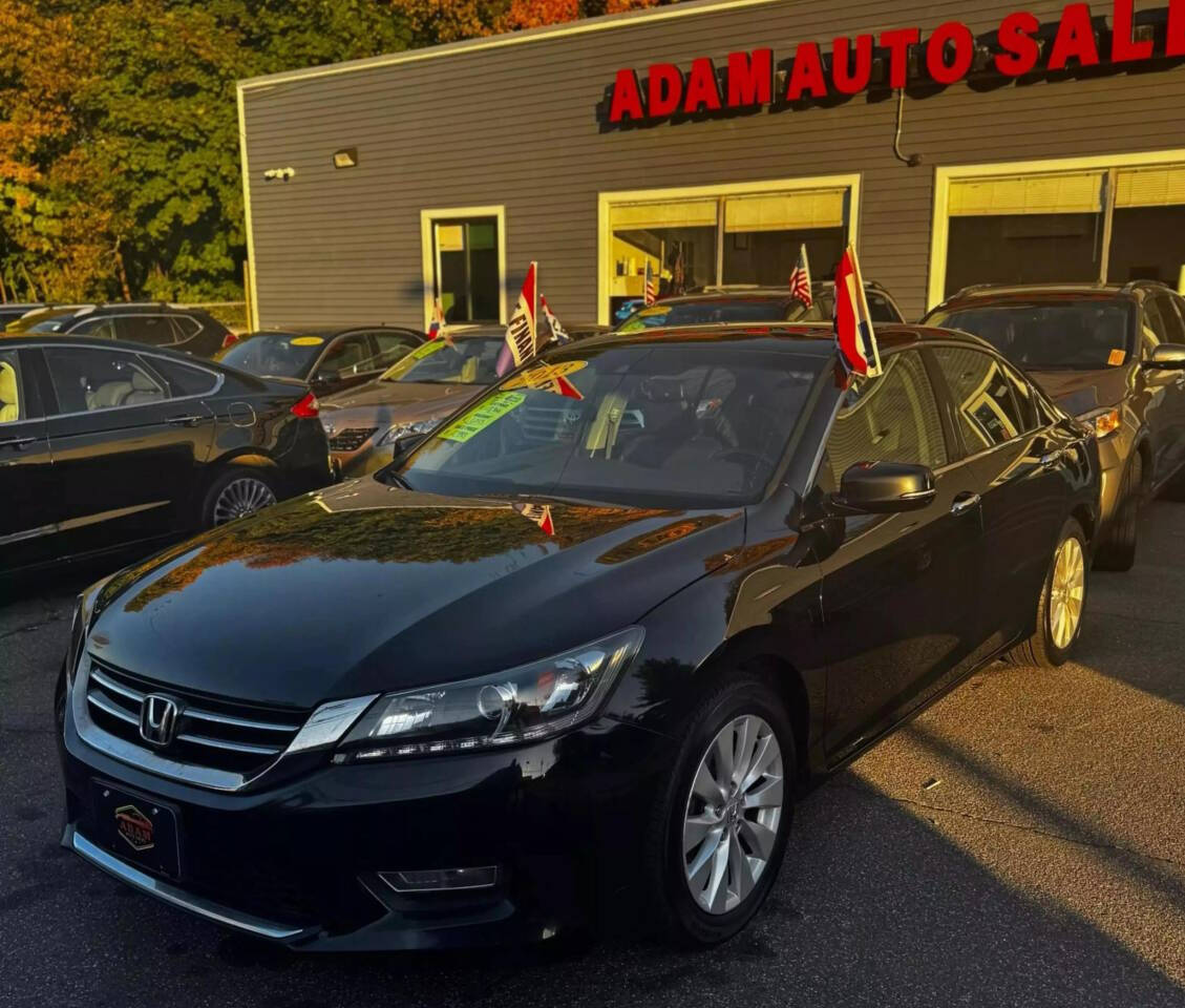 2013 Honda Accord for sale at Adam Auto Sales Inc in Berlin, CT