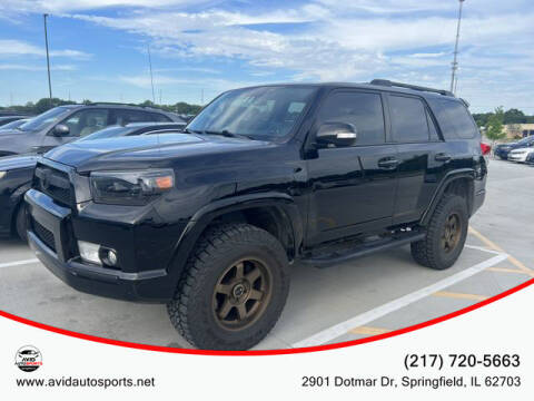 2013 Toyota 4Runner for sale at AVID AUTOSPORTS in Springfield IL