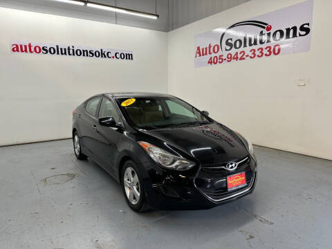 2013 Hyundai Elantra for sale at Auto Solutions in Warr Acres OK